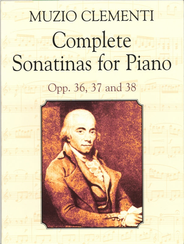 Clementi, Sonatinas op. 36, 37, 38 (Dover)