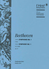 Beethoven, Symphony No. 1 (Brown) (Breitkopf)
