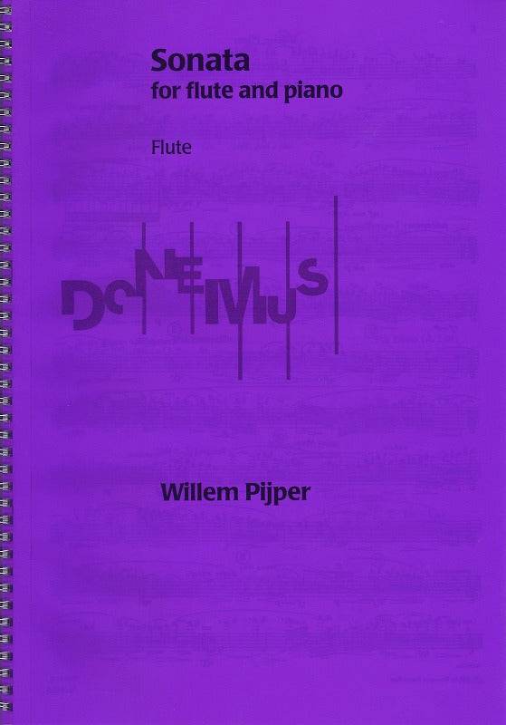 Pijper, Sonate (1925) (Fl,Pf) (Donemus)