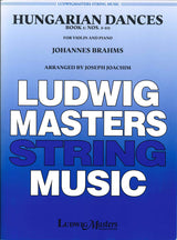 Brahms, Hungarian Dances Nos. 1-10 (Masters Music)