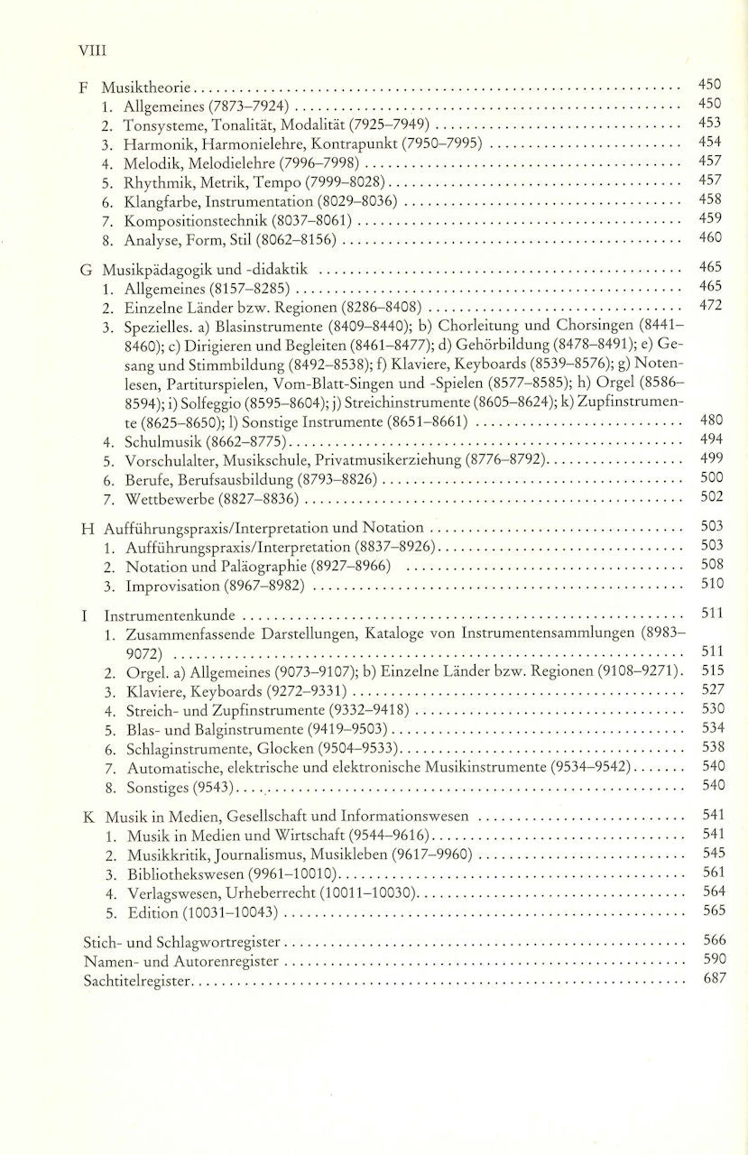 Bibl. des Musikschrifttums 1988 (Schott)
