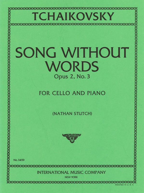Tchaikovsky, Song without Words op. 2/3 (IMC)