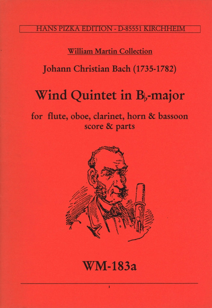 Bach,J.C., Wind Quintet in Bb major (Pizka)