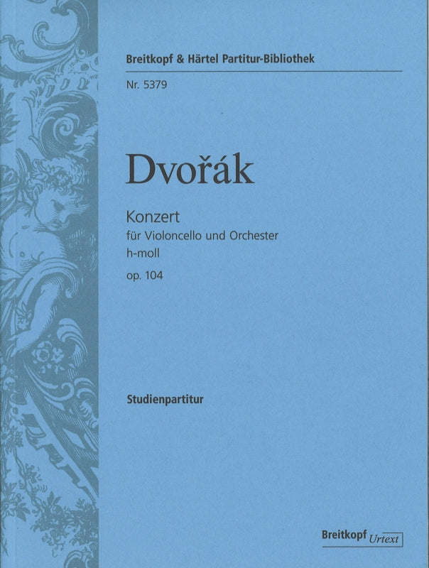 Dvorak, Concerto for Cello op. 104 B 191 (Breitkopf)