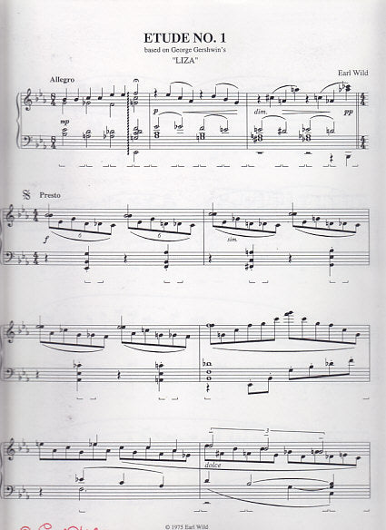 Gershwin/Wild, 7 Virtuoso Etudes (Michael Rolland Davis)