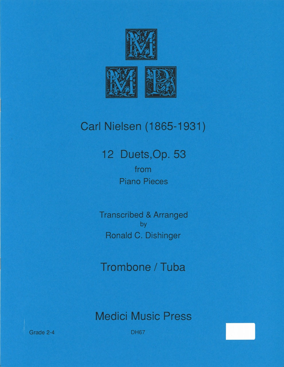 Nielsen, 12 Duets op. 53 (Tbn,Tba) (Medici Music Press)