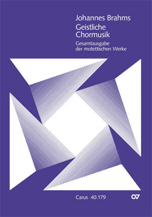 Brahms, Geistliche Chormusik [G] (Carus)
