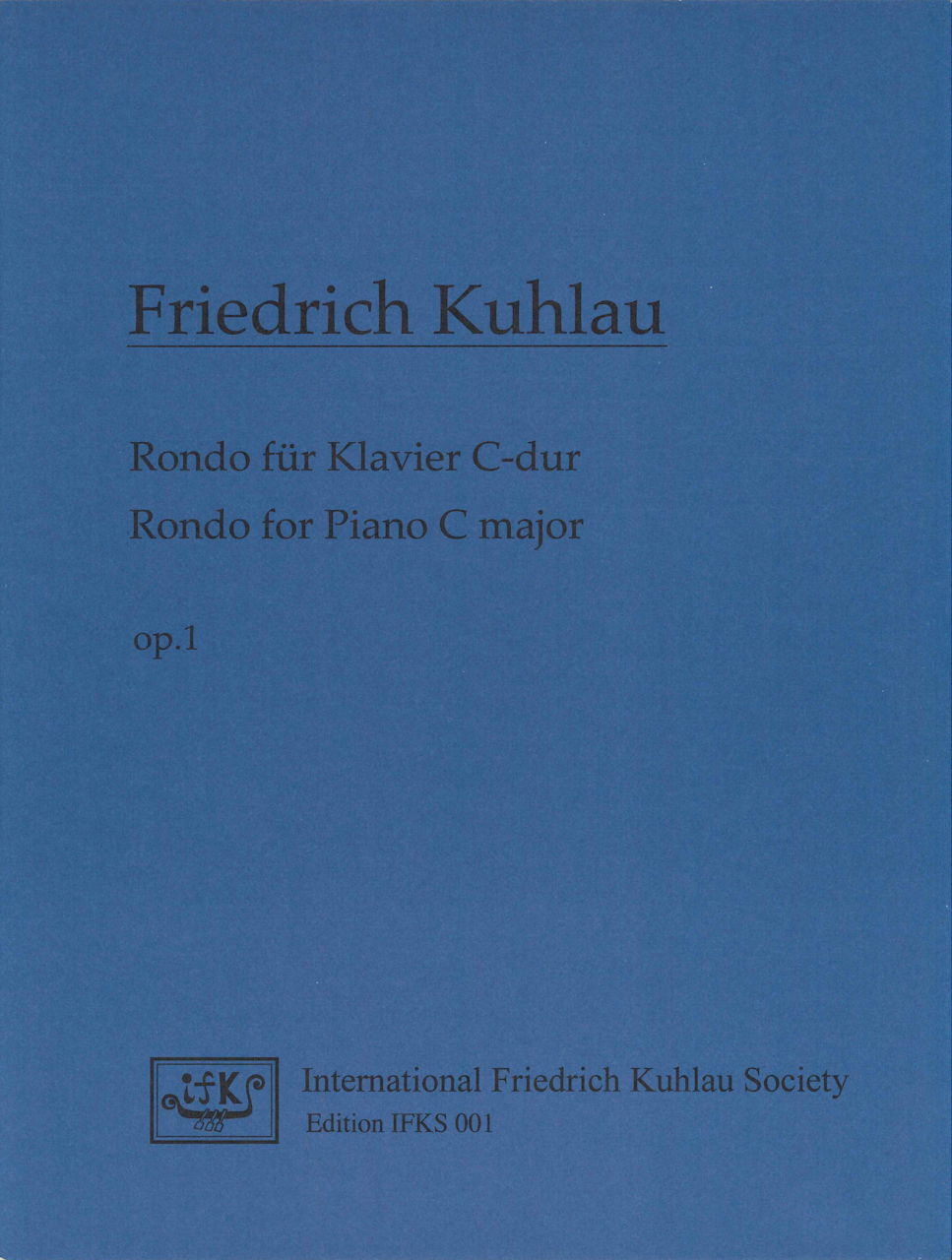 Kuhlau, Rondo op. 1, C-dur (International Friedrich Kuhlau Society)