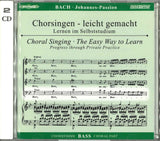 Bach, Johannes-Passion: Bass (2CD) (Peters)