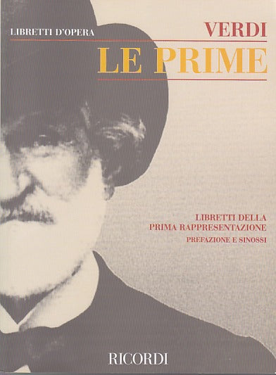 Verdi, Prime: Libretti della prima rappr (Ricordi)