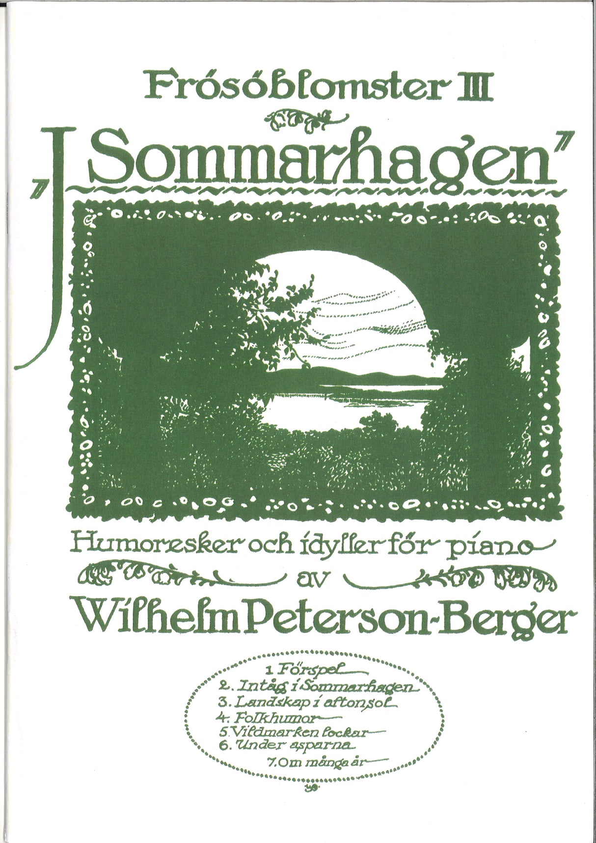 Peterson-Berger, Frosoblomster 3 (Lundquist)
