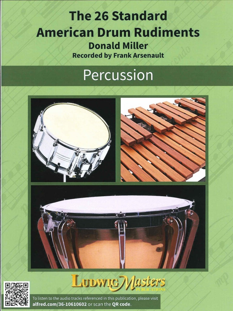 Miller, 26 Standard American Rudiments (Ludwig Music)