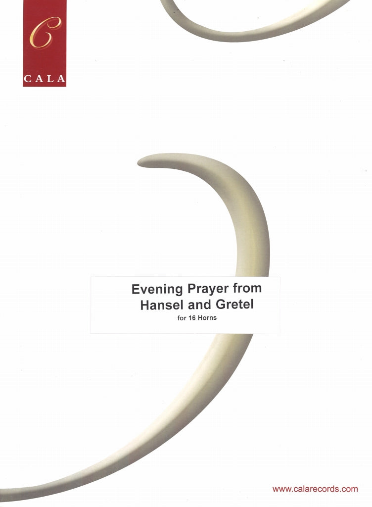 Humperdinck, Evening Prayer (16Hn) (Cala Music Pub.)
