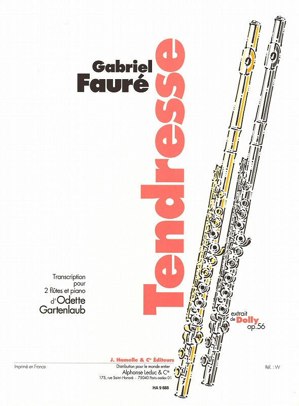 Faure, Dolly 5: Tendresse (2Fl,Pf) (Hamelle)