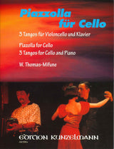 Piazzolla, 3 Tangos (Vc,Pf) (T.-Mifune) (Kunzelmann)
