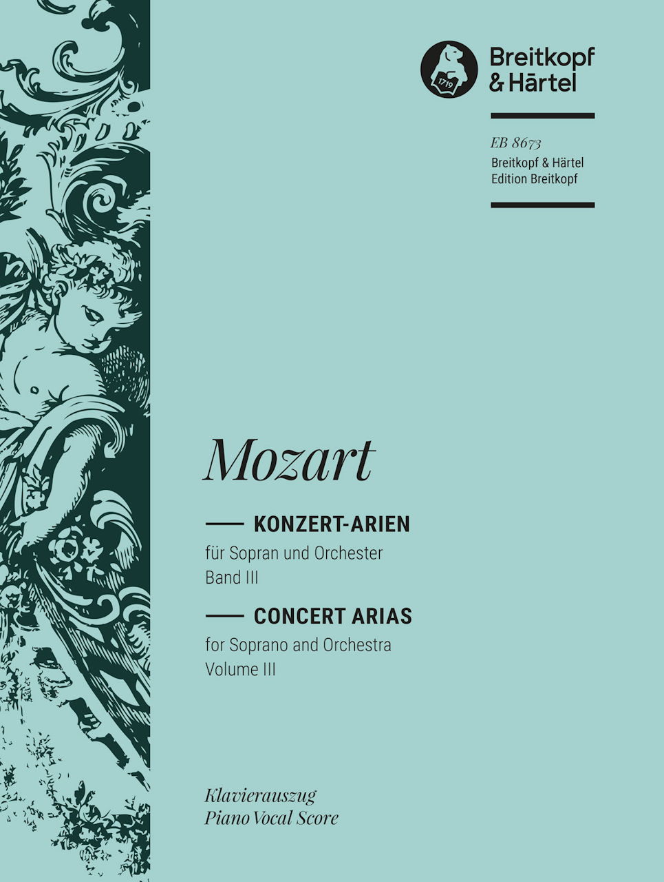 Mozart, Konzert-Arien fur Sop. 3 (Breitkopf)