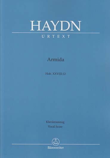Haydn, Armida Hob. 28/12 [I/G] (Barenreiter)