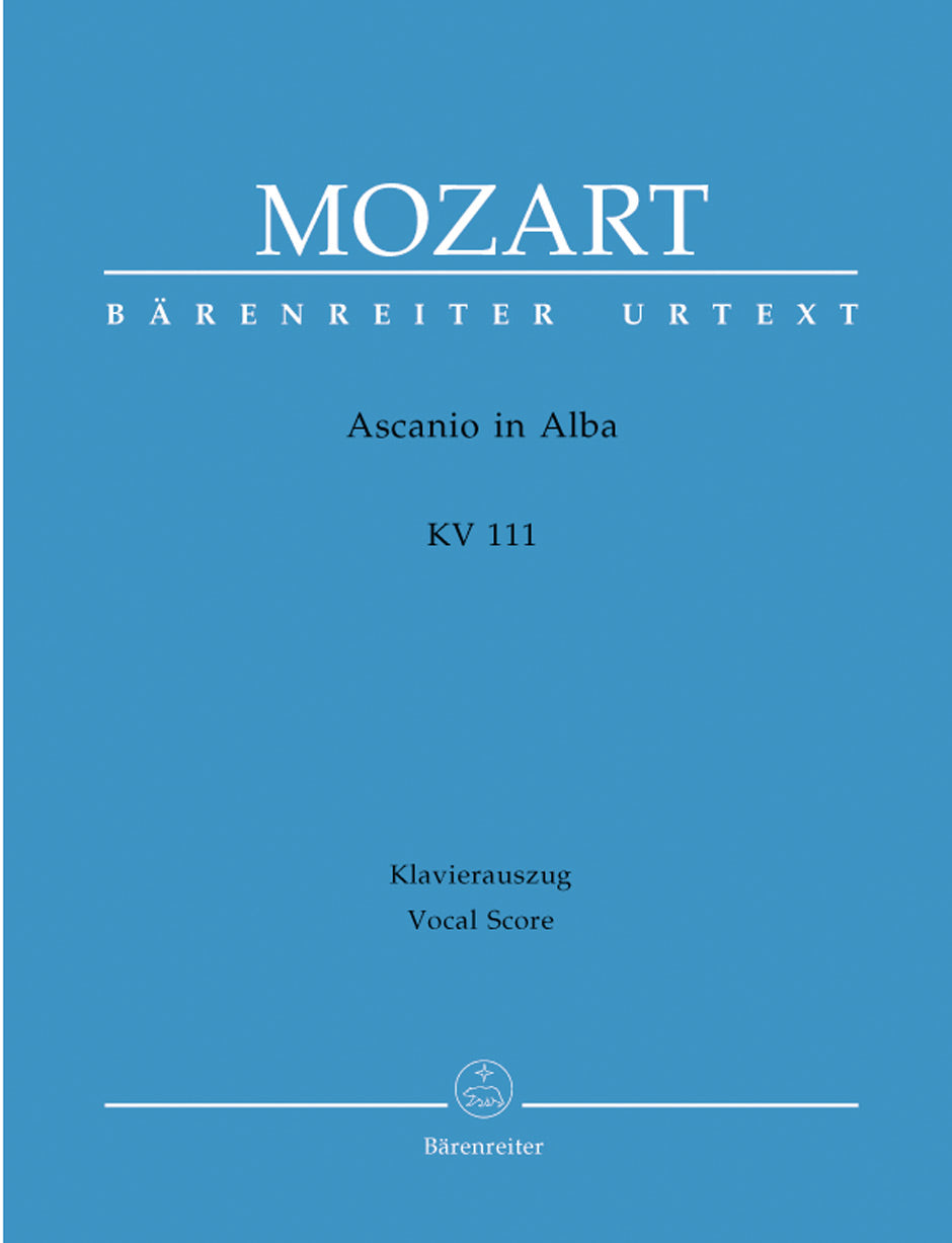 Mozart, KV 111 Ascanio in Alba [I/G] (Barenreiter)