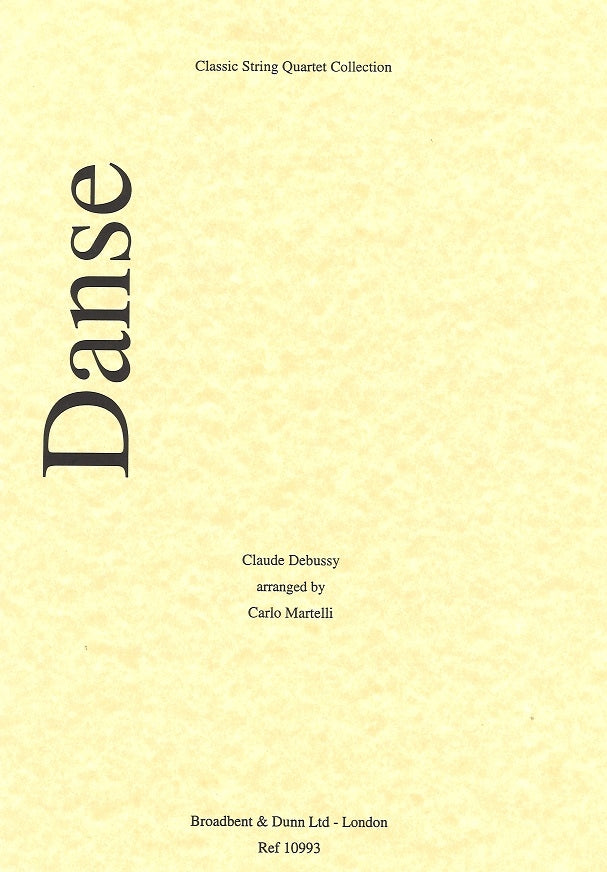 Debussy, Danse (Broadbent & Dunn)