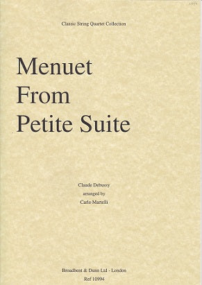 Debussy, Petite Suite, 3 Menuet (Broadbent & Dunn)