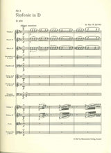 Schubert, Symphony No. 3 in D, D 200 (Barenreiter)