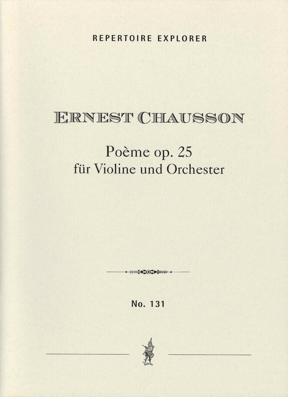 Chausson, Poeme op. 25 (Vn,Orch) (Hoflich)