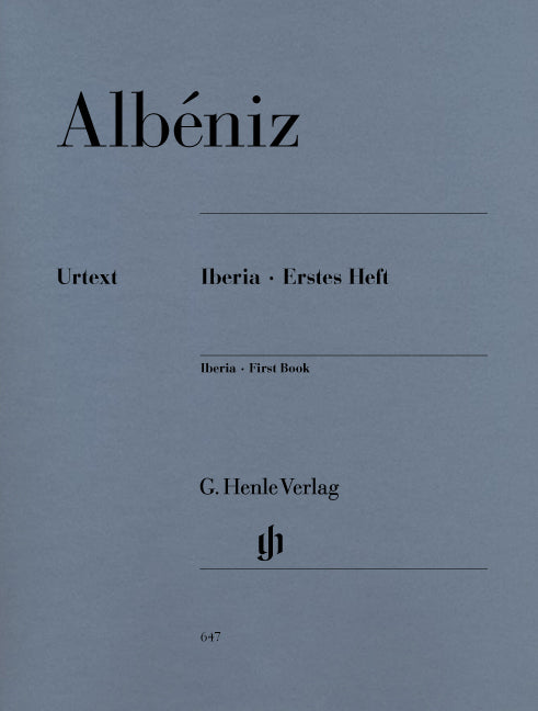 Albeniz, Iberia, Heft 1 (Henle)