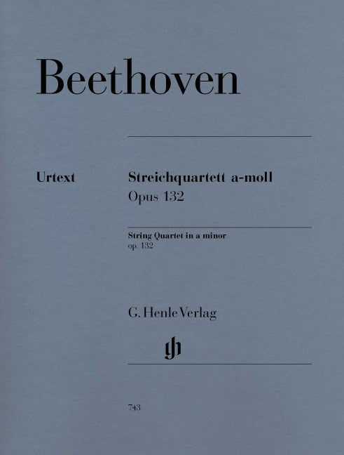 Beethoven, Streichquartett op. 132 (Henle)