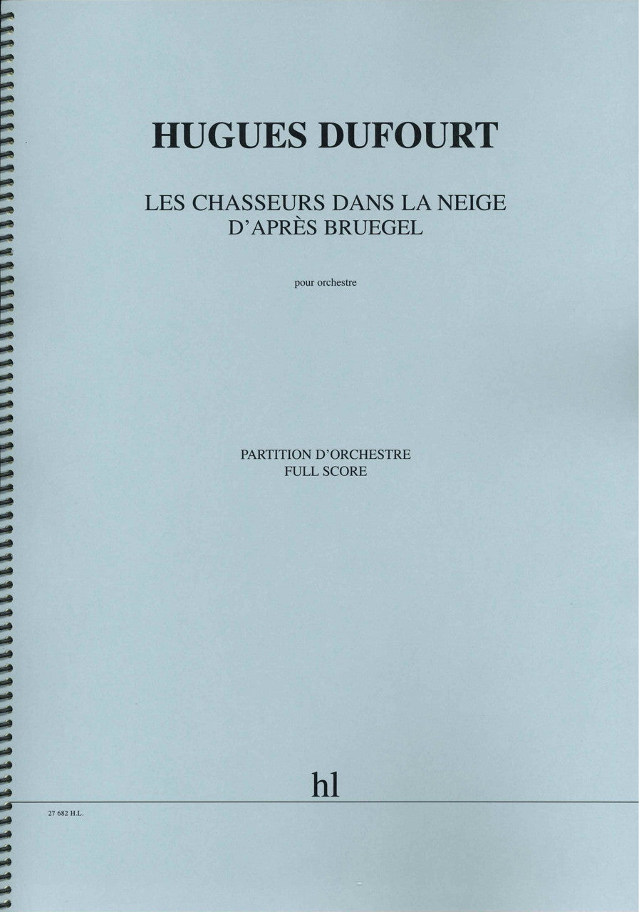 Dufourt, Chasseurs dans la neige Brugel (Lemoine)
