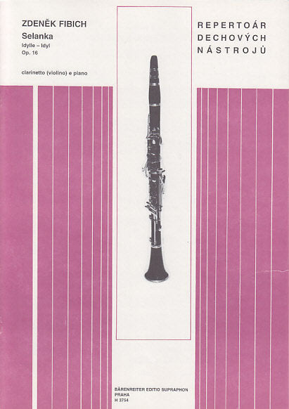 Fibich, Idyll op. 16 (Cl/Vn,Pf) (Supraphon)
