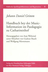Grimm,Handbuch bey der Music-Information (Niemeyer)
