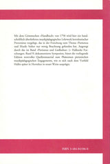 Grimm,Handbuch bey der Music-Information (Niemeyer)