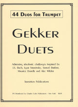 Gekker, Gekker Duets: 44 Duos for Trp (C.Colin)