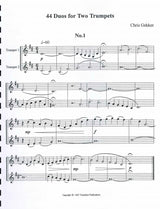Gekker, Gekker Duets: 44 Duos for Trp (C.Colin)