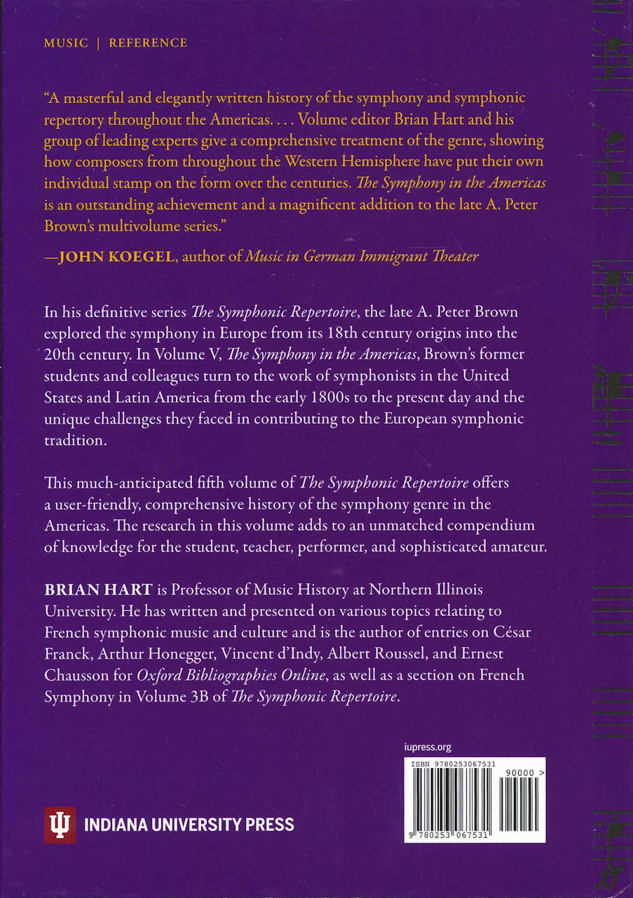 Hart/Brown, Symphonic Repertoire Vol. 5 (Indiana University Press)
