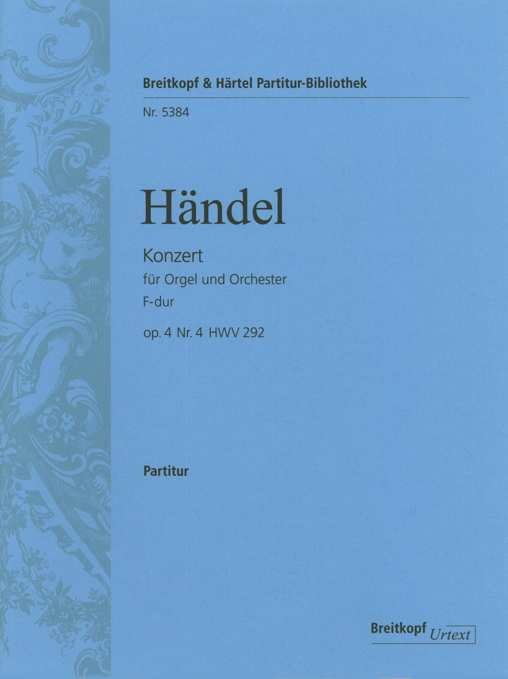 Handel, Concerto op. 4/4 in F (Breitkopf)