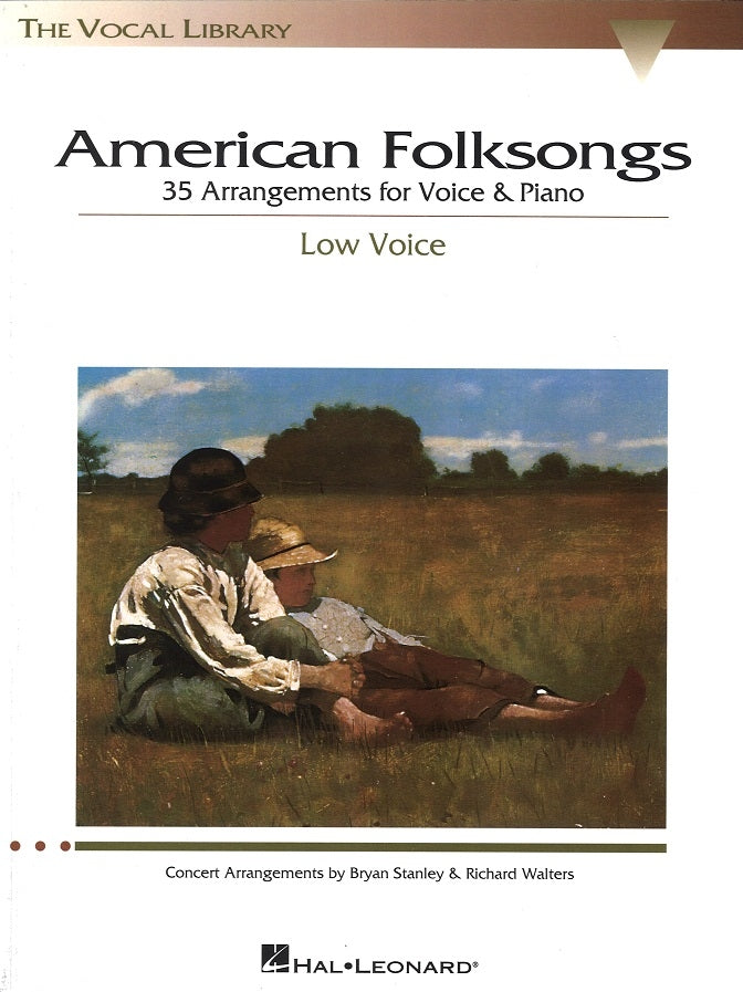 American Folksongs (Low,Pf) (Hal Leonard)