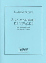 Defaye, A la maniere de Vivaldi (Leduc)