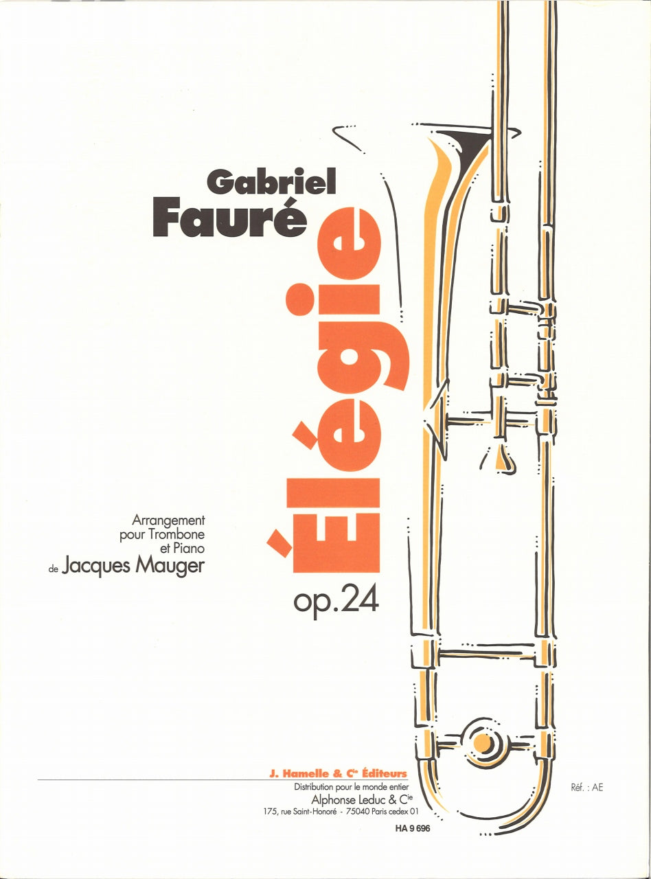 Faure, Elegie op. 24 (Hamelle)