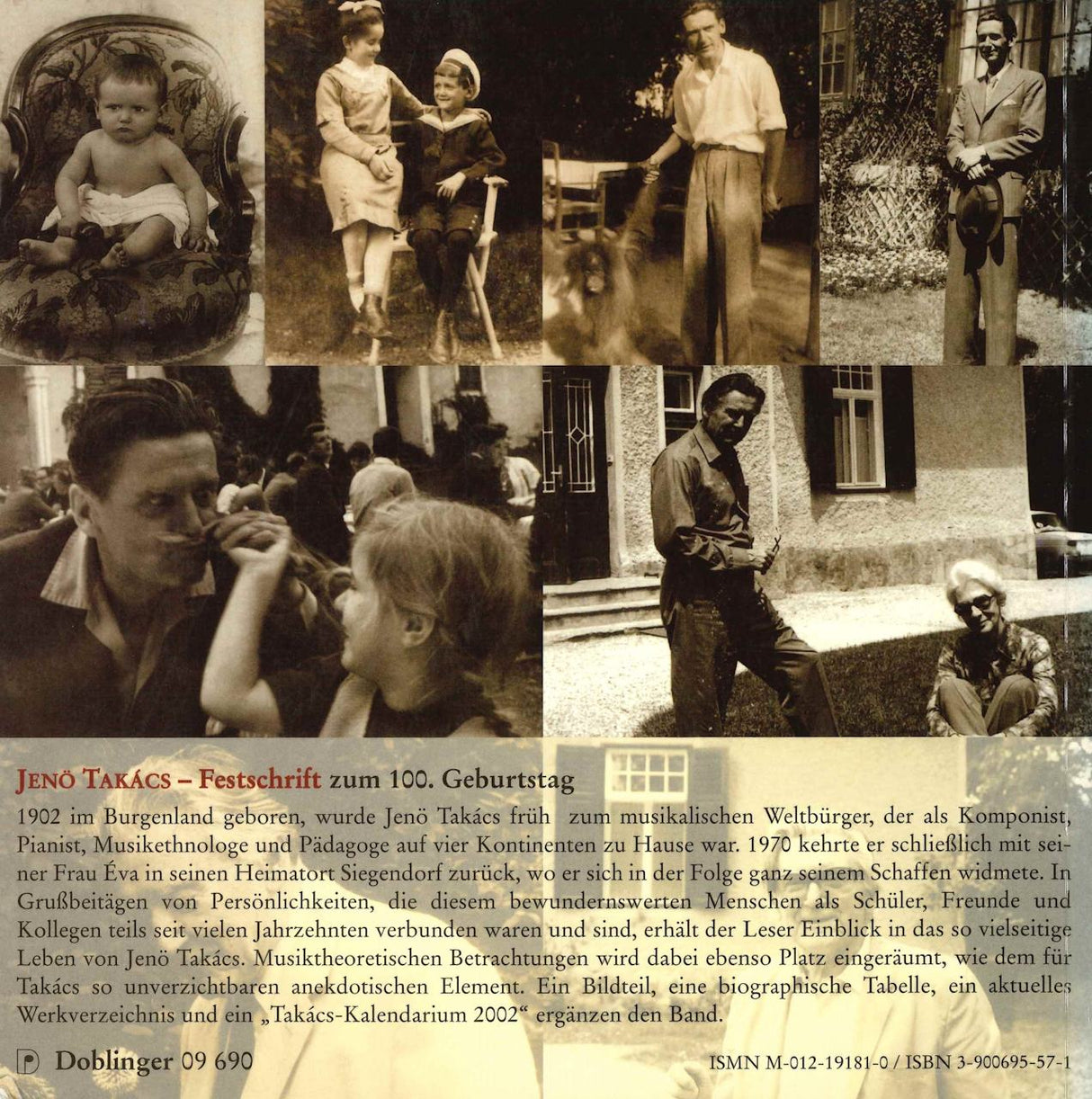Heindl, Jeno Takacs: Festschrift 100 (Doblinger)
