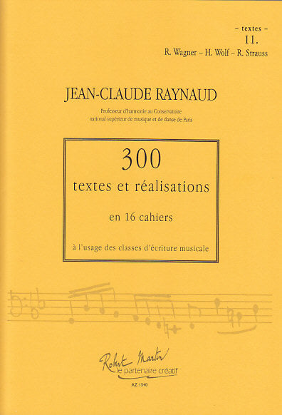 Raynaud, 300 Textes & Realisat.11 Textes (Zurfluh)
