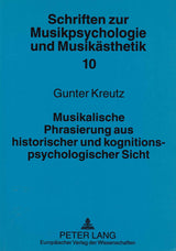 Kreutz, Musikalische Phrasierung (Peter Lang)