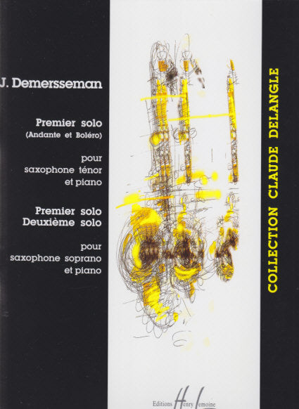 Demersseman, 3 Solos (Bb Sax,Pf) (Lemoine)