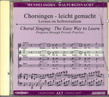 Mendelssohn, Walpurgisnacht (CD: Alt) (Peters)