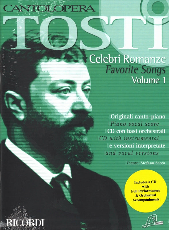 Tosti, Celebri Romanze 1 (+CD) (Ricordi)