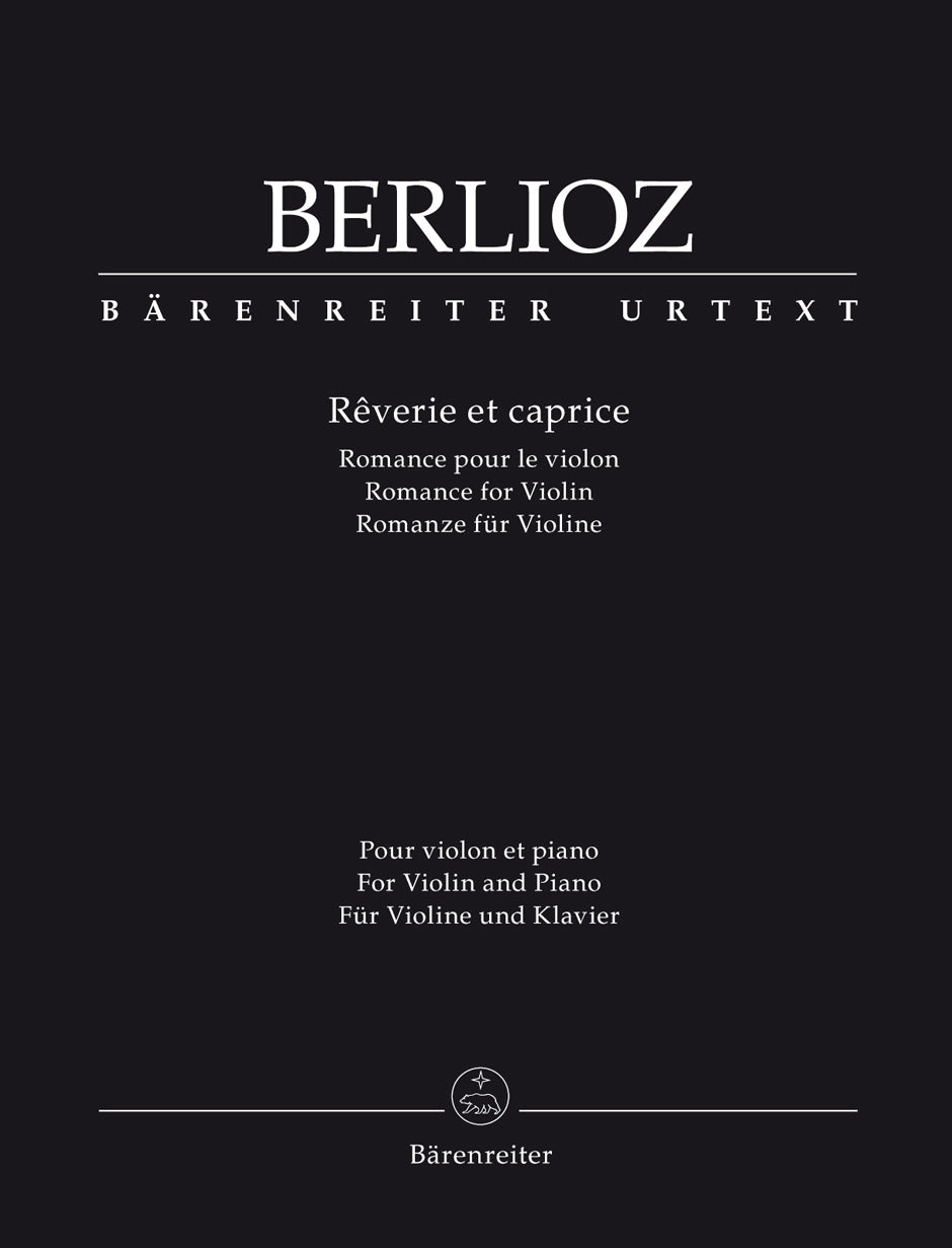 Berlioz, Reverie et Caprice (Vn,Pf) (Barenreiter)