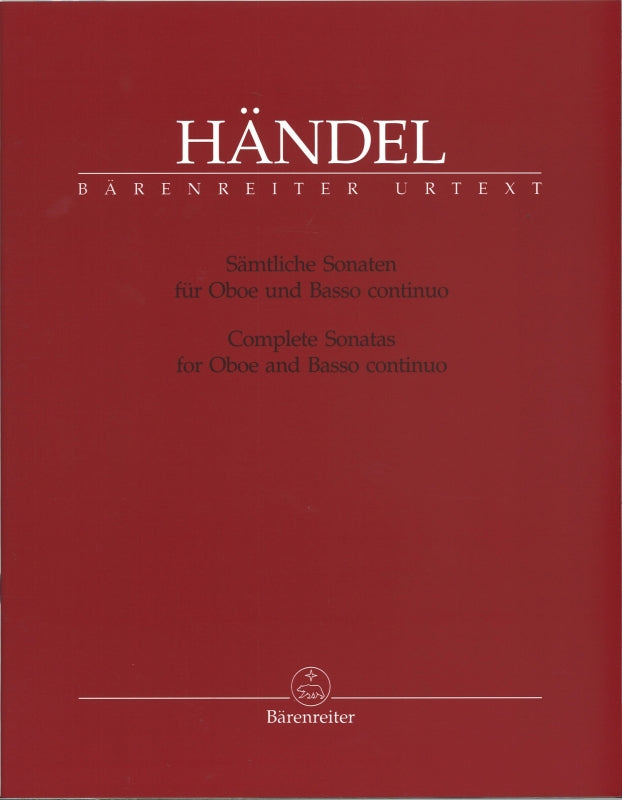 Handel, Sonatas HWV 357, 366, 363a (Barenreiter)