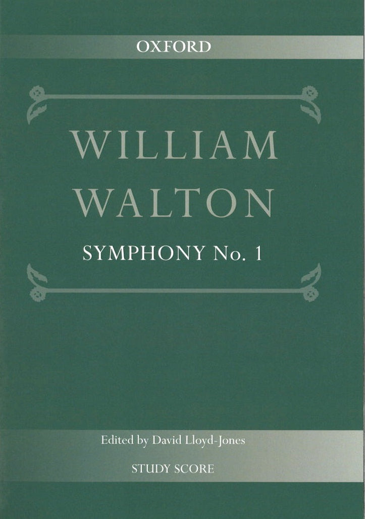 Walton, Symphony No. 1 (Lloyd-Jones) (Oxford University Press)