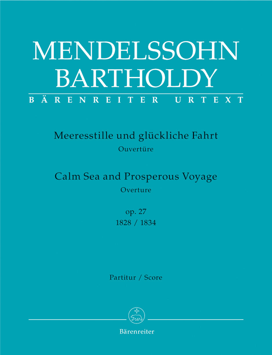 Mendelssohn, Meeresstille Ov. Full Score (Barenreiter)