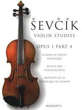 Sevcik, op. 1/4: School of Violin Tech. (Bosworth)
